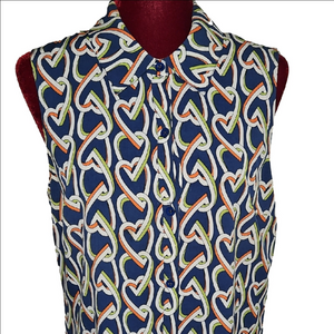 CAbi Sleeveless Shift Dress Size Medium